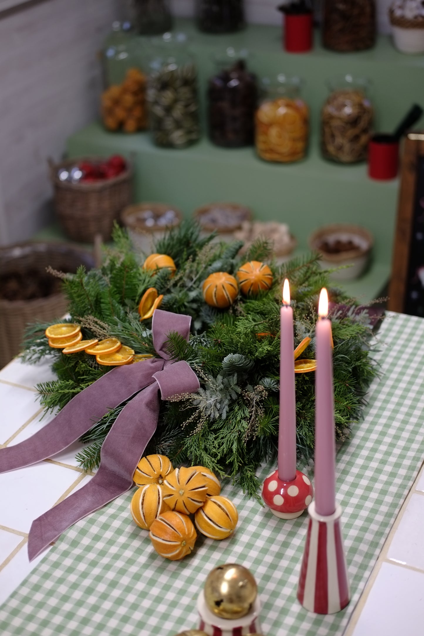 Home Christmas Wreath Workshop - Deposit